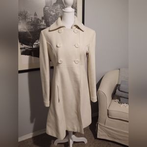 VIA Wool Double Breasted Pea Coat 🧥